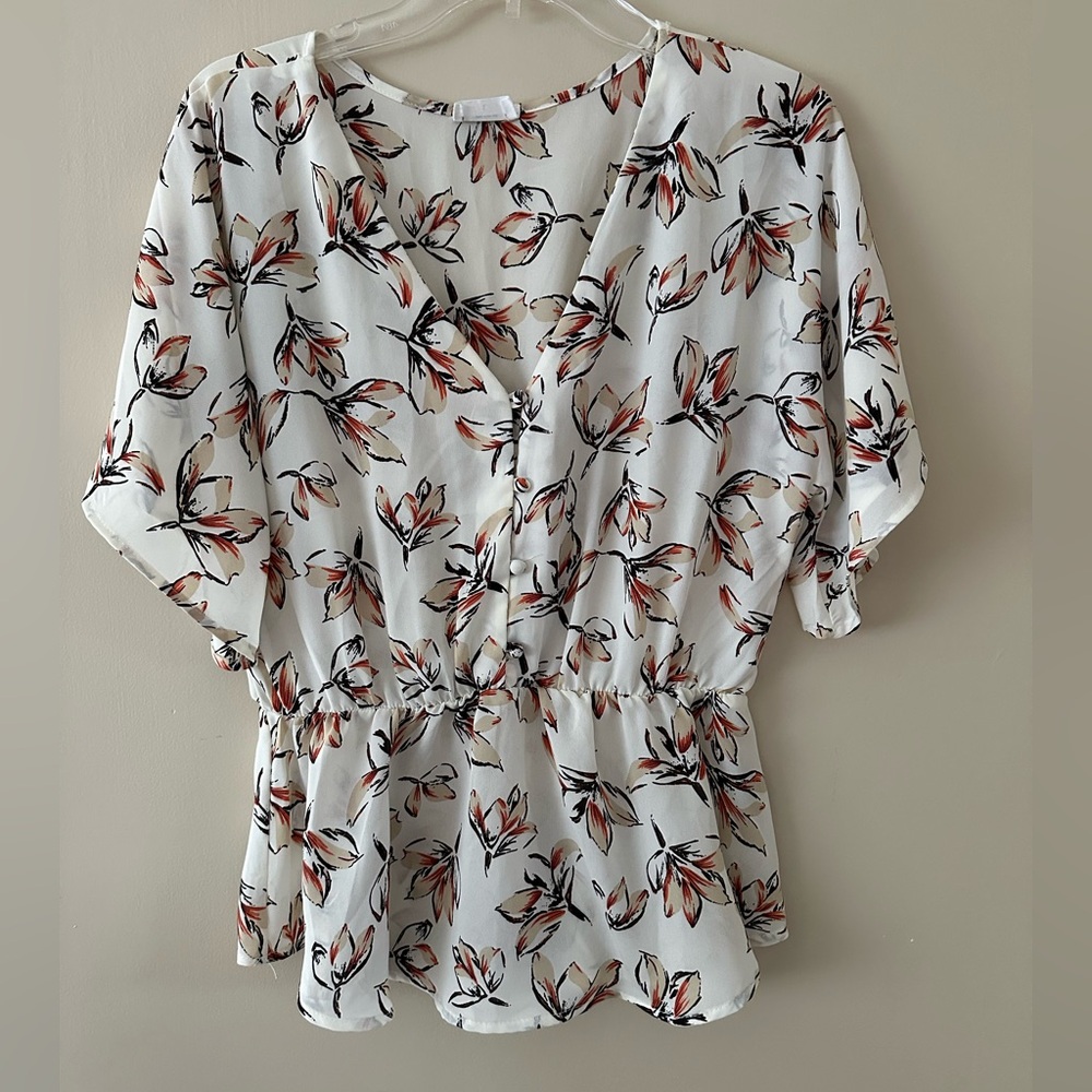Sienna Sky Floral Top - Large